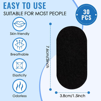 30 pieces mouth plasters against snoring, mouth band snore stopper, anti-snoring snoring plasters at night, against snoring, helps against snoring and develops nasal breathing habits
