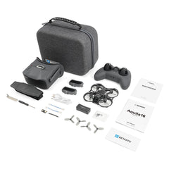 BETAFPV Aquila16 FPV Kit with LiteRadio 2 SE Transmitter for Simulator, VR03 Goggles with DVR Recording Function, 3 Flight Modes, Supported 1S RTF Kit for FPV Beginners for Indoor and Outdoor Flying