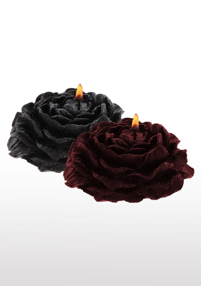 Taboom Japanese rose-shaped drip candle, 2 pieces