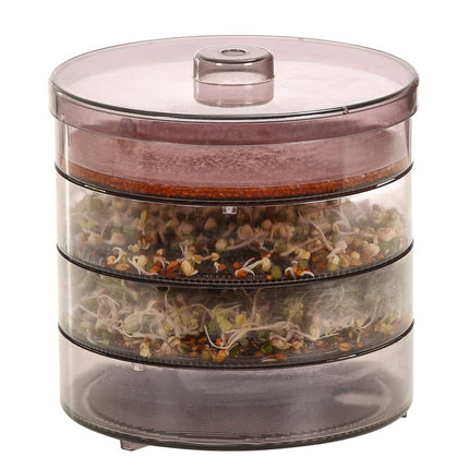 Dehner Sprout House, for growing sprouts, with 4 trays