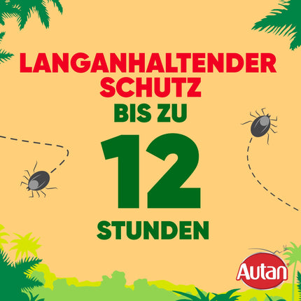 Autan Tick Repellent Pump Spray, insect repellent, for protection against ticks and mosquitoes, 100 ml