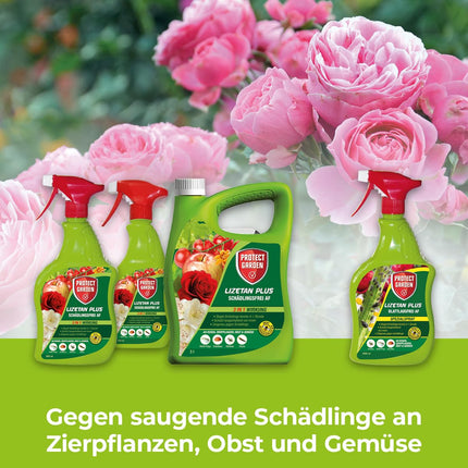 PROTECT GARDEN Lizetan Plus Pest-Free AF ​​against pests on ornamental plants, roses, fruits and vegetables, 800 ml spray