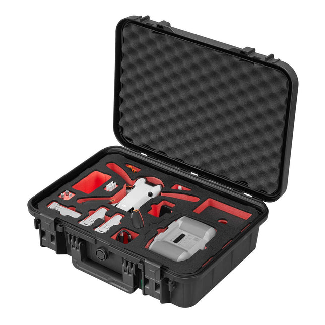 TomCase drone case "Ready to Fly" for DJI Mini 4 Pro Fly More Combo, Standard or DJI RC 2 Controller, waterproof ECO protective case - Made in Germany