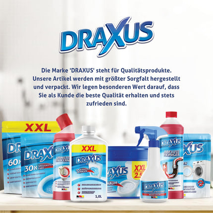 DRAXUS Professional Mold Remover with Innovative Adhesive Effect | Extra Strong Mold Spray for Walls, Bathrooms, Silicone Joints &amp; More | Removes Mold Highly Effectively (Active Chlorine) 500 ml