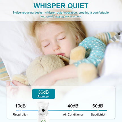 Low-noise inhaler nebulizer, inhaler inhalation device for adults and children, inhaler inhaler nebulizer, inhaler nebulizer, inhaler portable nebulizer for home travel
