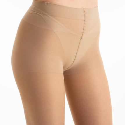 Relaxsan Basic 880 (Skin Color 4/XL Plus) Compression Stockings Women 18-22 mmHg, Support Stockings 140 Den