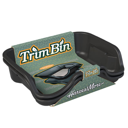 TrimBin – Black Trim Tray with Pollen Strainer, Kief Strainer, and Screen – 2 Laptop Trimmer Trays in 1 Pack – Premium Indoor Grow Accessories, Harvesting Equipment, and Hydroponic Supplies for Garden