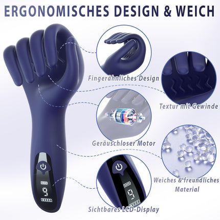Masturbator Sex Toy for Men Couples - Masturbating for Men Penis Trainer Glans Stimulation with 9 Vibrations &amp; LCD Display, Masturbators Vibrator Sets for Men Sex Toys Sex Toys
