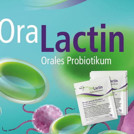 ApaCare OraLactin Oral Probiotic Powder | Probiotic for Advanced Dental and Oral Care | For Fresh Breath and Healthy Oral Flora | 30 Sachets