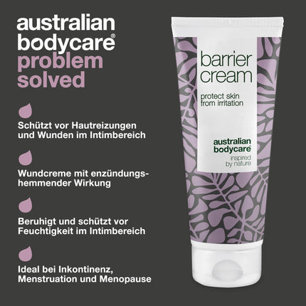 Wound and healing ointment for the intimate area - 100 ml | With tea tree oil | Anti-inflammatory wound cream | Wound ointment with zinc for the buttocks in cases of incontinence | Zinc ointment | Anti-redness cream