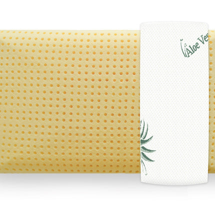 Mister Sandman Ergonomic Memory Foam Pillow 40x80cm, Visco Pillow perfect for stomach sleepers, back sleepers and side sleepers, neck support pillow with Aloe Vera cover