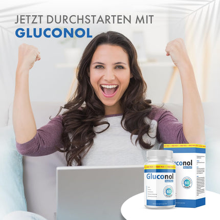 Gluconol Capsules - support for everyday life - 1x Contents 60 Capsules