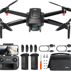 Holy Stone GPS Drone with 4K EIS Camera for Adults, HS175G RC Quadcopter with 60 Mins Long Flight Time, Follow Me, Brushless Motor, Circular Flight, Trajectory Camera Drones for Beginners Under 249g, C0