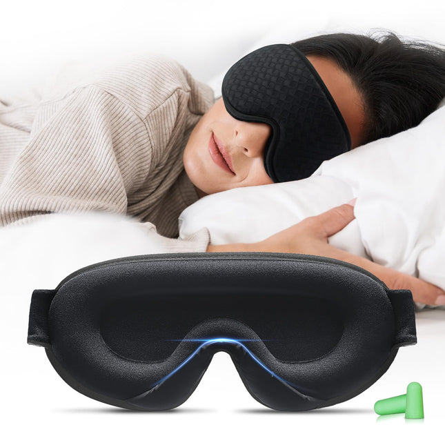 Aosun 3D sleep mask for side sleepers, 123456789