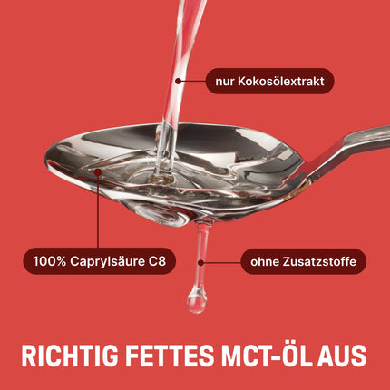 BRAINEFFECT MCT Oil C8 (500ml) - Produces 300% more ketones than other MCT oils (100% C8) - Ketogenic Diet - Pure Coconut Oil Extract - Ideal for Ketogenic Diet &amp; Bulletproof Coffee