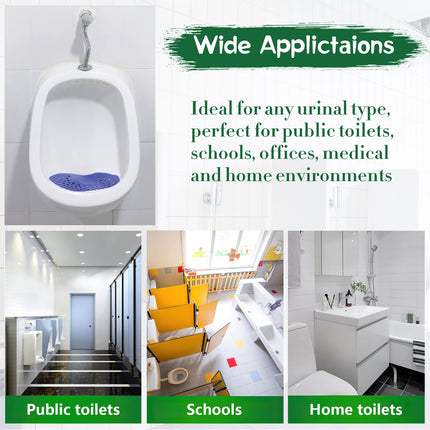 Urinal strainer with fragrance, 8 pieces urinal strainer urinal insert with air freshener to eliminate odors, urinal strainer splash guard fragrance for toilets, urinal, WC, bathroom, any urinal
