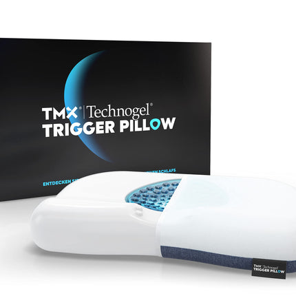 TMX® Trigger Pillow | Orthopedic and ergonomic pillow | For back/side sleepers | Cooling pad | Support and relief for the head, neck, and shoulder area