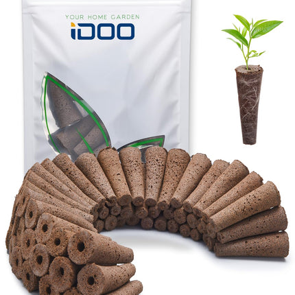 iDOO Replacement Grow Sponges (60 pieces), Replacement Biological Peat Sponges for ID-IG301, ID-IG302, ID-IG302S, ID-IG303, ID-IG305, ID-IG306 and ID-01 Indoor Hydroponic Garden