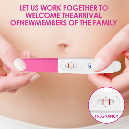 5 Pack Pregnancy Test, Pregnancy Detection Precise and Fast Results, HCG Detection, Early Pregnancy Test Fast Detection Sensitive Pregnancy Test
