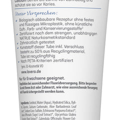 lavera Toothpaste Complete Care Fluoride-Free - 5-fold Protection - Organic Plant Ingredients - Organic Echinacea &amp; Calcium - Vegan - Natural Cosmetics - 75 ml