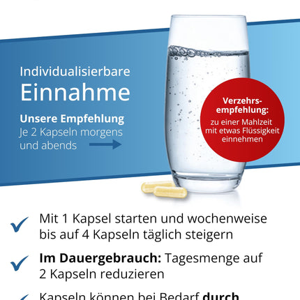 Dr. Wolz Darmflora plus select intens - 80 high-dose capsules - 22 lactic acid bacteria strains - 120 billion bacterial cultures per day - For intestinal mucosa &amp; immune system* - Intestinal treatment
