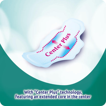 EveryDay Hyperdry Normal, Absorbent Sanitary Pads with Wings, Hyper Dry and Ultra Absorbent, 18 Count