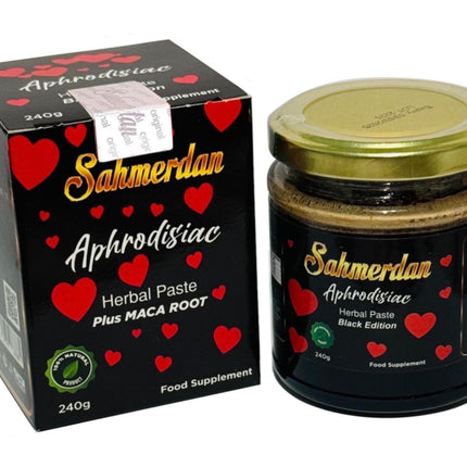 Sahmeran 240G Black Edition SAHMERDAN Aphrodisiac MACUN Herbal Paste