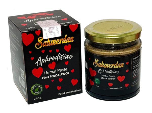 Sahmeran 240G Black Edition SAHMERDAN Aphrodisiac MACUN Herbal Paste