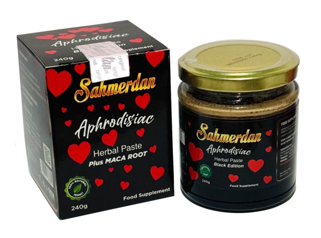 Sahmeran 240G Black Edition SAHMERDAN Aphrodisiac MACUN Herbal Paste
