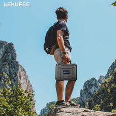 LEKUFEE Small Waterproof Hard Case for DJI Mini 4 Pro Drone and DJI Mini 4 Drone Accessories (Case Only) (Not for DJI RC 2)