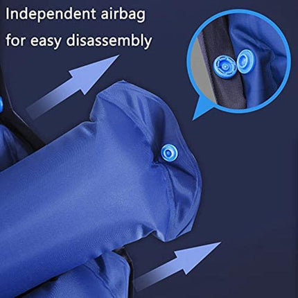 Anti-decubitus air mattress alternating pressure mattress, PVC air mattress for home use with air pump, leg bending function E