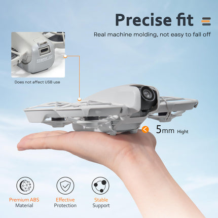 STARTRC 3-IN-1 for DJI Neo Accessories, Neo Gimbal Bumper Guard + Gimbal Cover + Landing gear Battery protector for DJI Neo Drone Protection
