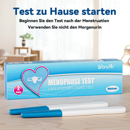 Wondfo Menopause Test 2x FSH Menopause Test Urine Fertility Test