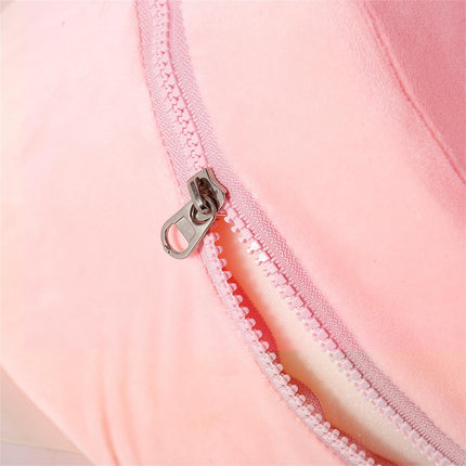 Soarvlorfy Sex Heart Wedge Pillow Sex Furniture Lumbar Pillow with Handcuffs Bondage Multifunctional Sofa Bed Sex Pillow Adult Game for Couples Erotic Extreme Restraints Sex Toy, Pink