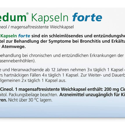SOLEDUM capsules forte 200 mg 50 pcs