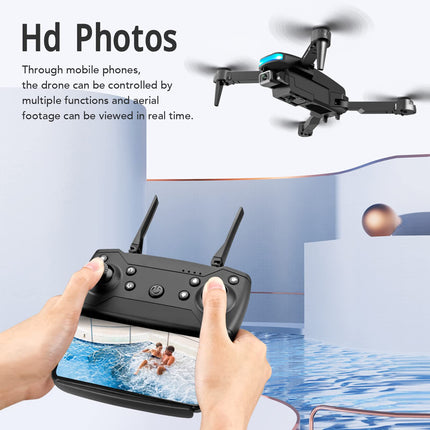 Foldable Drone with 4K HD Dual Camera for Adults, Altitude Hold, Headless Mode, Gravity Sensing, Camera Drones for Adults/Beginners, Gifts for Girls/Boys