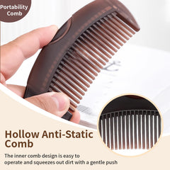 Stainless steel lice comb set, 3 pieces, lice comb, dandruff comb, 3 styles, lice comb for children, reduces itching, for children, adults and pets to remove lice and dandruff