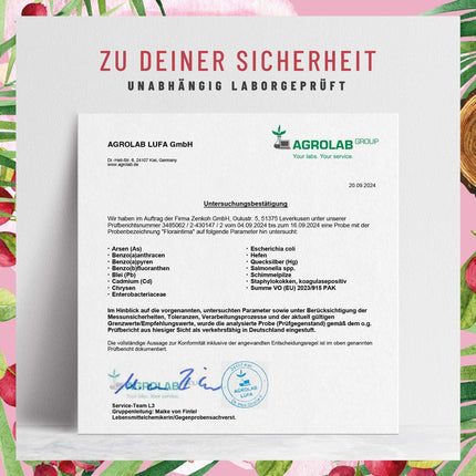 Cultures Complex for Women Intimate Flora * with 100 billion CFU/g - with lactic acid bacteria, cranberry &amp; B - 7 Lactobacillus strains Floraintima by NATURTREU®