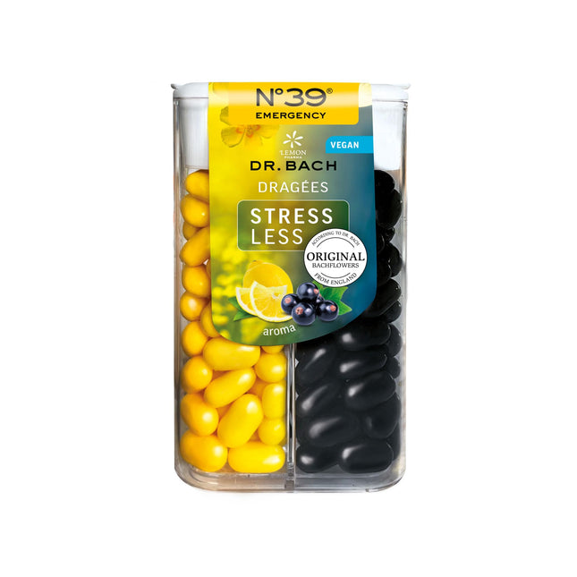 Original Bach Flower Remedy N°39 Emergency Stressless Day &amp; Night Tablets according to Dr. Bach by Lemon Pharma, Vegan
