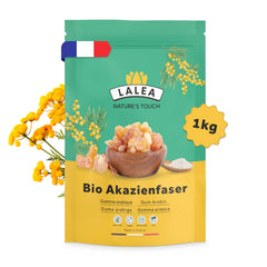 Acacia Fiber Powder Organic - 1Kg - 90% Fiber, fiber powder from acacia fiber, organic, vegan &amp; keto, gluten-free, gum arabic powder, fiber supplement
