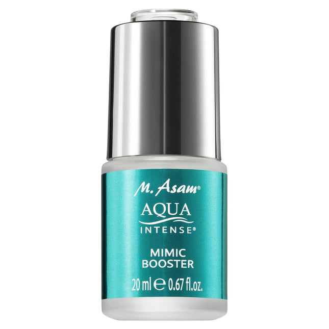 M. Asam AQUA INTENSE Mimic Booster Serum (20 ml) – Hyaluronic acid serum with high-tech peptide for the targeted smoothing of expression lines, reduces crow's feet, forehead wrinkles and laugh lines, facial care