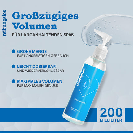 Project Sexmuseum - Smooth all-rounder - water-based lubricant, latex condom compatible &amp; pH-friendly - 200ml
