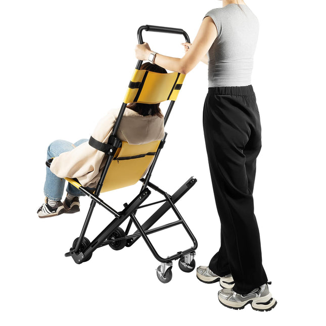 Stair Chair Foldable Portable Stairlift Tools Manual Lift Evacuation Chair Stairlift Medical with Safety Belts