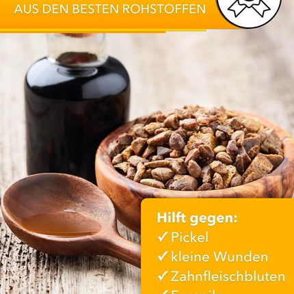 Nordbienchen® 20ml Propolis Tincture with 20% Propolis from our own beekeeping – Bee Propolis extract in the best beekeeping quality – No additives