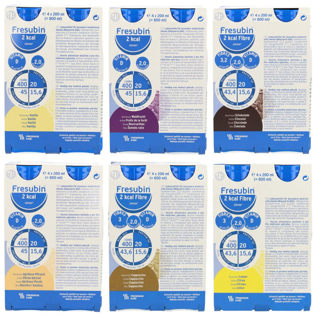 Fresenius Kabi Germany Fresubin 2 Kcal mixed carton partly with fiber 6x4x200ml
