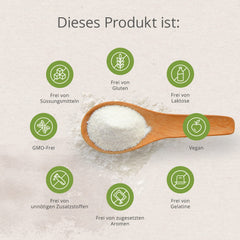 Effective Nature Organic Inulin Powder - 100% soluble fiber powder from organic agave, gluten-free, vegan - 450g