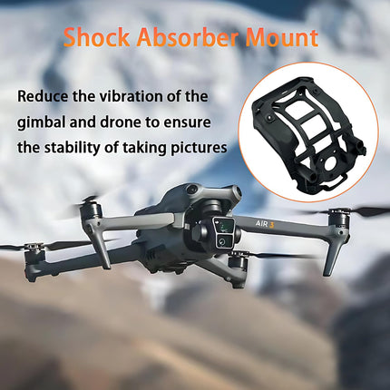 ZWLLKJGS Replacement Shock Absorber Board Gimbal Vibration Damping Mounts for Dji Air 3 Assembly Repair Part Drone Accessories
