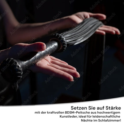 Whip sex hard: Flogger &amp; whips 49cm BDSMS toys Whip sex SM sex toys extreme couples Whip sex soft Whip BDSM toys Leather whip Flogger SM whip FOPS B21-13