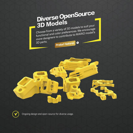 Speedybee Mario 5 O4 DC Advanced 5-inch FPV Drone Frame – 226mm Wheelbase, Lightweight Design, CNC Aluminum Head, Compatible with DJI O4 PRO/O3 Air Unit &amp; Analog VTX, Ideal for Cine &amp; Freestyle