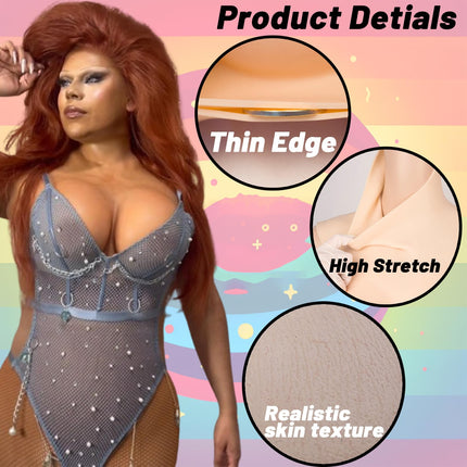 Silicone Breasts Silicone Breasts Breast Prosthesis Artificial Breasts CG for Crossdresser Transgender Cosplay
